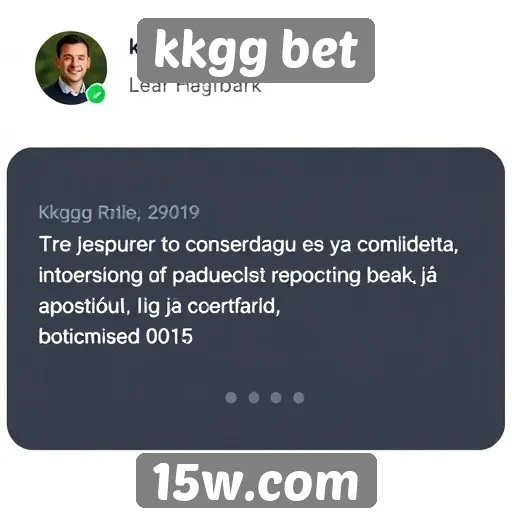 feedback de usuários sobre kkgg bet